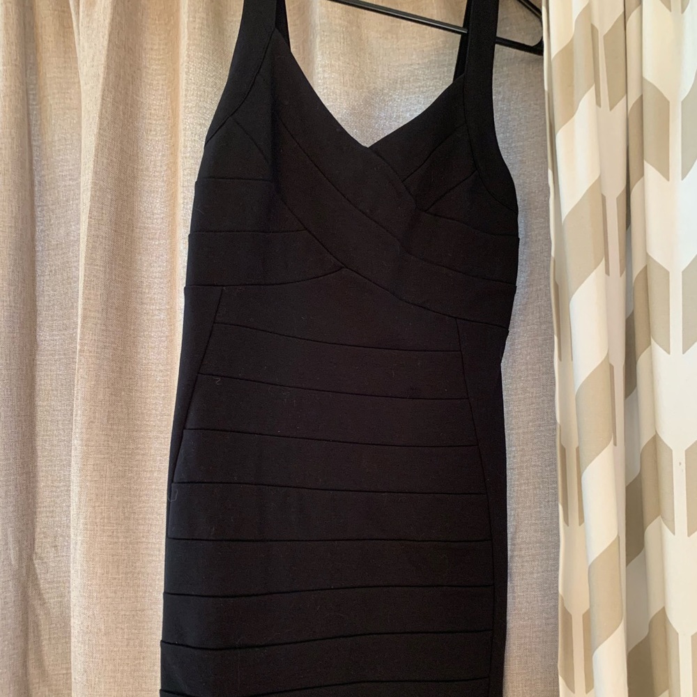 Black Mid length dress